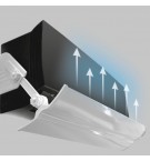 Экран-отражатель для настенного блока сплит-системы LAMPRECHT LA-NW840-SS